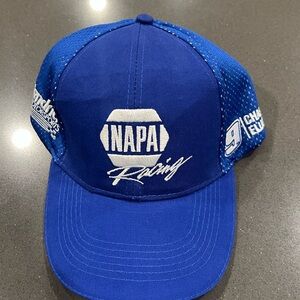 NAPA Racing Blue Men's Performance Mesh Back Cap